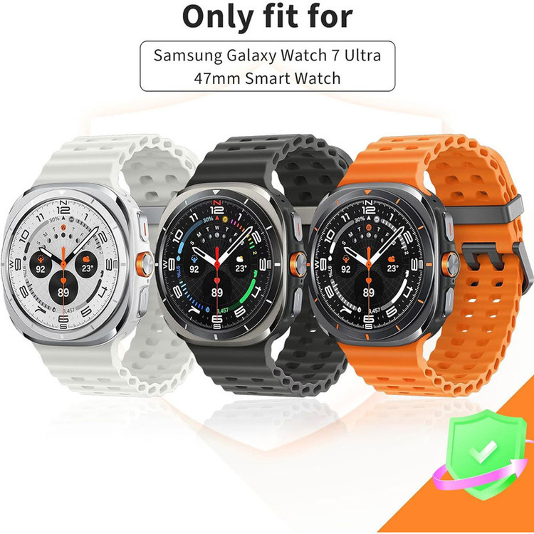 کاور واچ من مناسب ساعت سامسونگ گلکسی واچ Galaxy Watch 7 Ultra 47 mm به همراه گلس شیشه ای