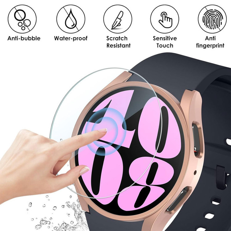 خرید کاور مناسب برای ساعت هوشمند سامسونگ گلکسی واچ Galaxy Watch 4 40 mm به همراه گلس شیشه ای