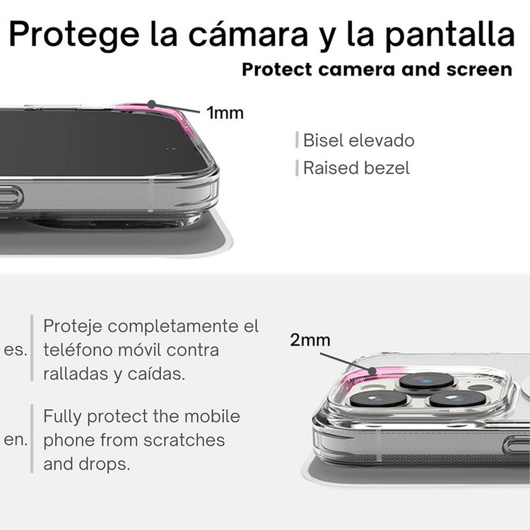 خرید قاب مگ سیف دار اصلی مدل Clear magsafe مناسب برای گوشی موبایل اپل iphone 13 Pro max