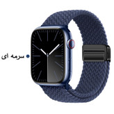 خرید بند واچ من مدل Braided Magnetic مناسب برای اپل واچ سری Se/1/2/3/4/5/6/7/8/9/AluminumCase سایز 41 میلی متری با کیفیت عالی از Zarvan