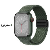 خرید بند واچ من مدل Braided Magnetic مناسب برای اپل واچ سری Se/1/2/3/4/5/6/7/8/9/AluminumCase سایز 41 میلی متری با کیفیت عالی از Zarvan