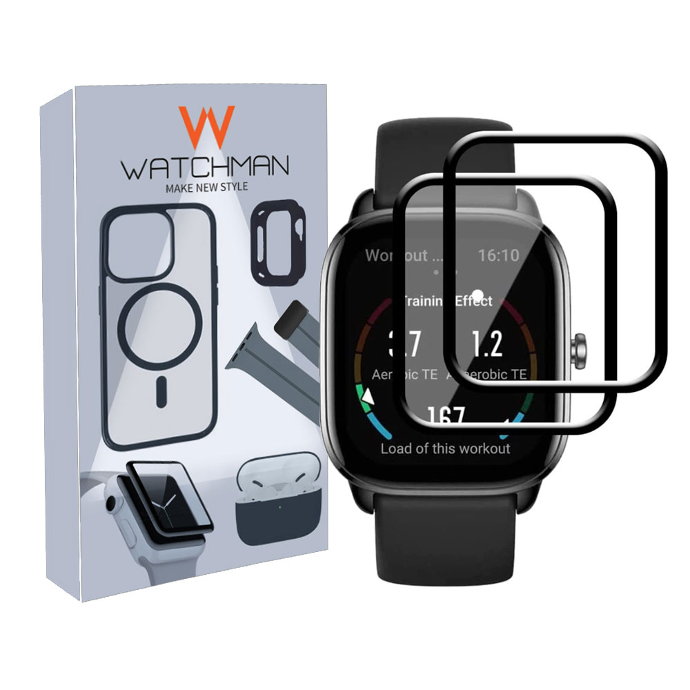 خرید محافظ صفحه نمایش نانو واچ من مدل pmma-WM مناسب برای ساعت هوشمند شیائومی maimo watch wt2105 بسته دو عددی با کیفیت عالی از Zarvan