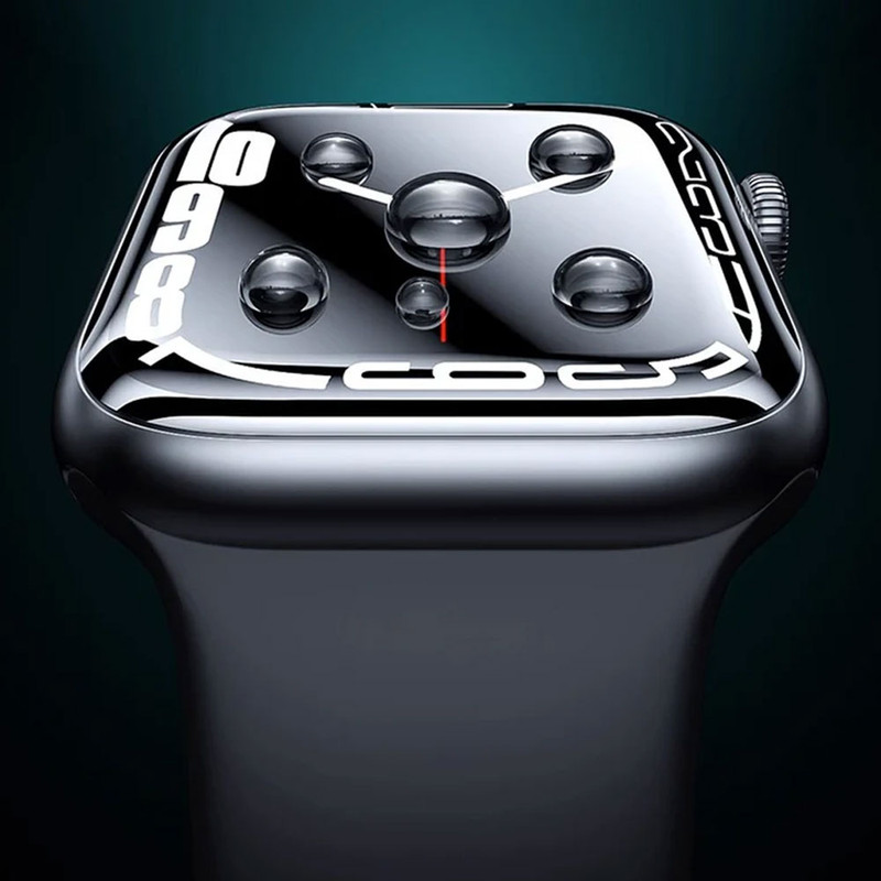 خرید محافظ صفحه نمایش نانو واچ من مدل pmma-WM مناسب برای اپل واچ سری 10 سایز 46 میلی متری بسته دو عددی با کیفیت عالی از Zarvan