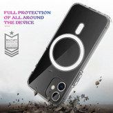 خرید قاب مگ سیف دار اصلی واچ من مدل Clear magsafe مناسب برای گوشی موبایل اپل iphone 12 / 12 Pro