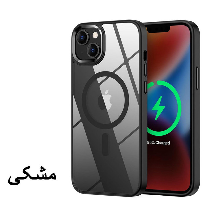 خرید قاب مگ سیف دار اصلی واچ من مدل Clear magsafe مناسب برای گوشی موبایل اپل آیفون iphone 13 / 14