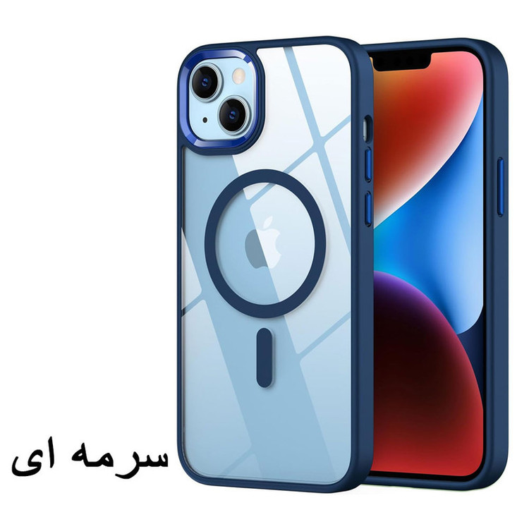 خرید قاب مگ سیف دار اصلی واچ من مدل Clear magsafe مناسب برای گوشی موبایل اپل آیفون iphone 13 / 14