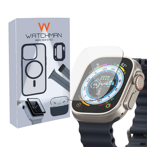 خرید محافظ صفحه نمایش شیشه ای واچ من مدل SH-WM مناسب برای ساعت هوشمند T800 ULTRA / T900 ULTRA / T1000 ULTRA / HK8 PRO / HK8 PRO MAX با کیفیت عالی از Zarvan