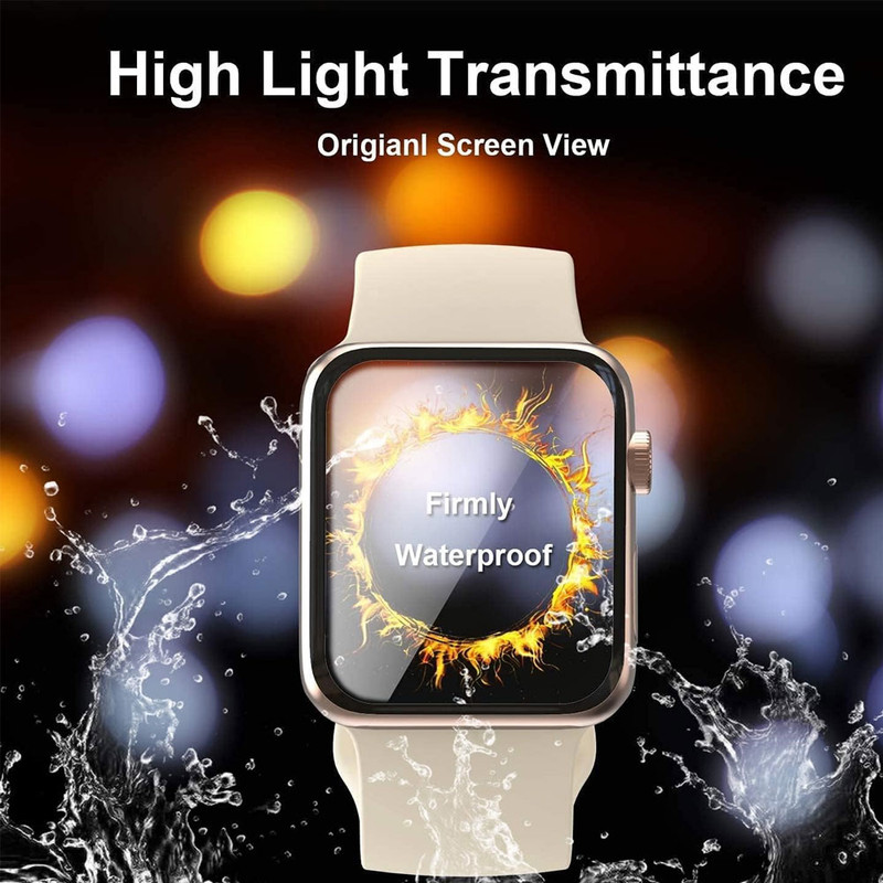 خرید محافظ صفحه نمایش نانو واچ من مدل pmma-WM مناسب برای اپل واچ سری se/1/2/3/4/5/6/7/8/9/2021/2023/aluminum سایز 42 میلی متری با کیفیت عالی از Zarvan