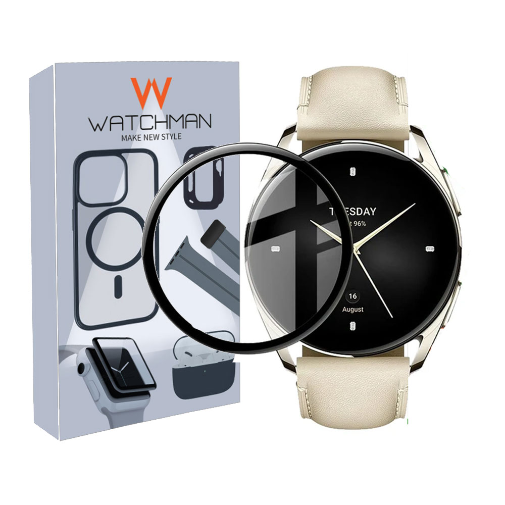 خرید محافظ صفحه نمایش نانو واچ من مدل pmma-WM مناسب برای ساعت هوشمند شیائومی Watch S2 42 mm با کیفیت عالی از Zarvan