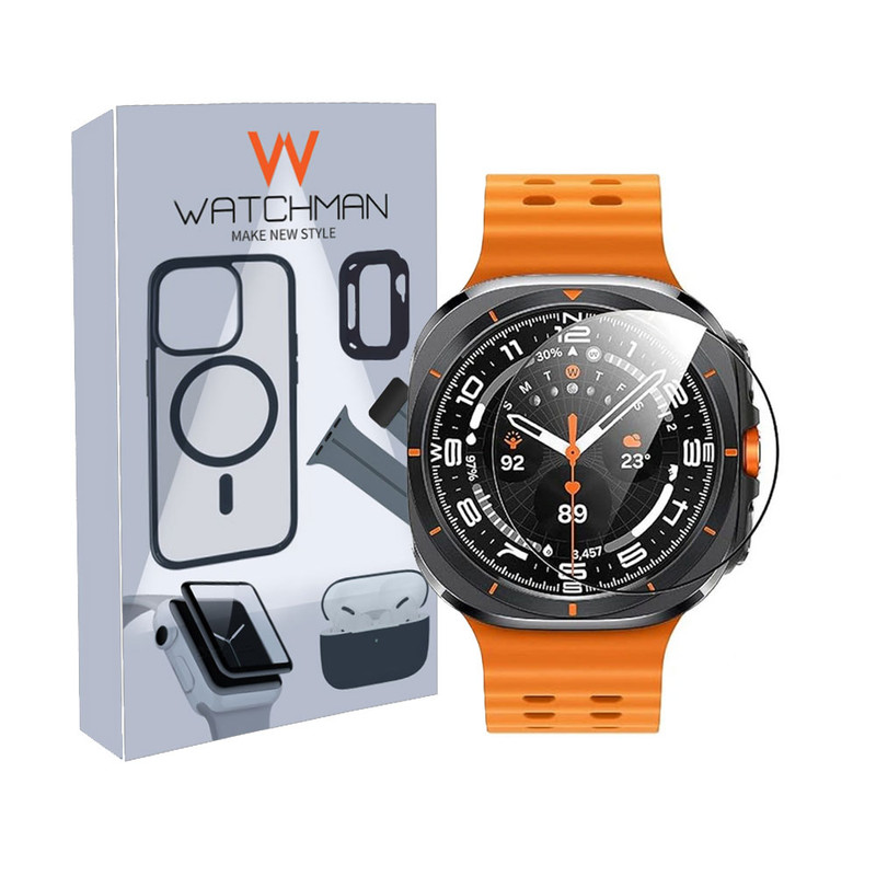 خرید محافظ صفحه نمایش نانو واچ من مدل pmma-WM مناسب برای ساعت هوشمند سامسونگ Galaxy Watch Ultra 47 mm با کیفیت عالی از Zarvan