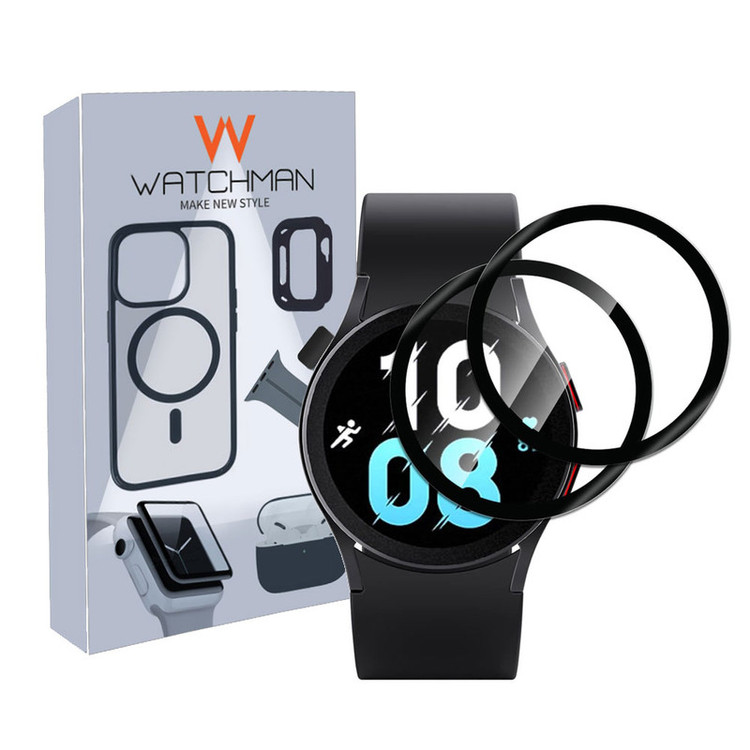 خرید محافظ صفحه نمایش نانو واچ من مدل pmma-WM مناسب برای ساعت هوشمند سامسونگ Galaxy Watch 4/5/6/7/fe سایز 40 میلی متری بسته دو عددی با کیفیت عالی از Zarvan