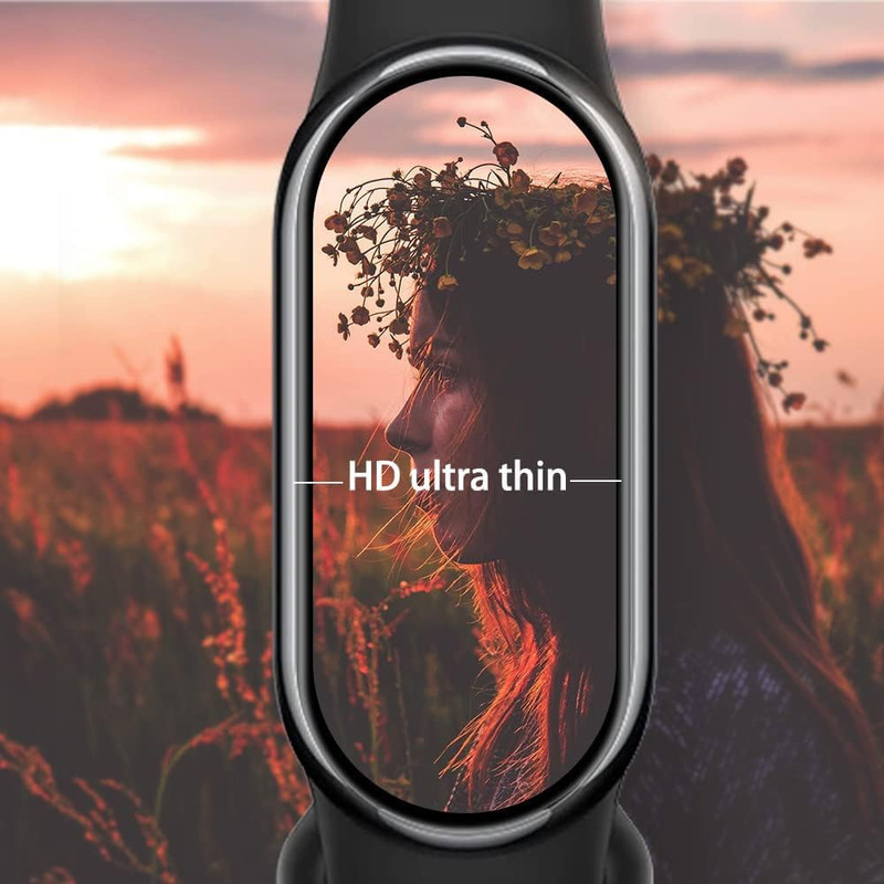 خرید محافظ صفحه نمایش نانو واچ من مدل pmma-WM مناسب برای ساعت هوشمند شیائومی mi band 7 pro بسته دو عددی با کیفیت عالی از Zarvan