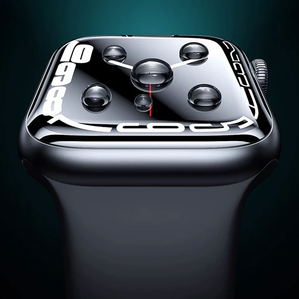 خرید محافظ صفحه نمایش نانو واچ من مدل pmma-WM مناسب برای اپل واچ سری 10 سایز 46 میلی متری با کیفیت عالی از Zarvan