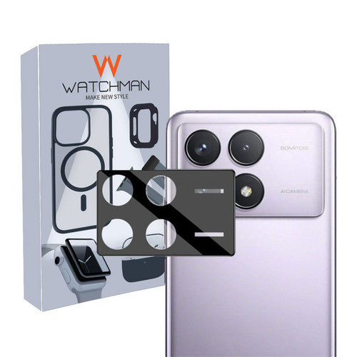 خرید محافظ لنز دوربین واچ من مدل 3D-WM مناسب برای گوشی موبایل شیائومی Poco X6 Pro 5G با کیفیت عالی از Zarvan