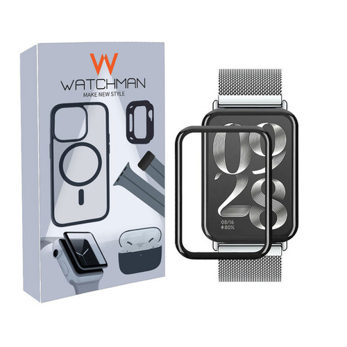 خرید محافظ صفحه نمایش نانو واچ من مدل pmma-WM مناسب برای ساعت هوشمند شیائومی mi band 8 pro با کیفیت عالی از Zarvan