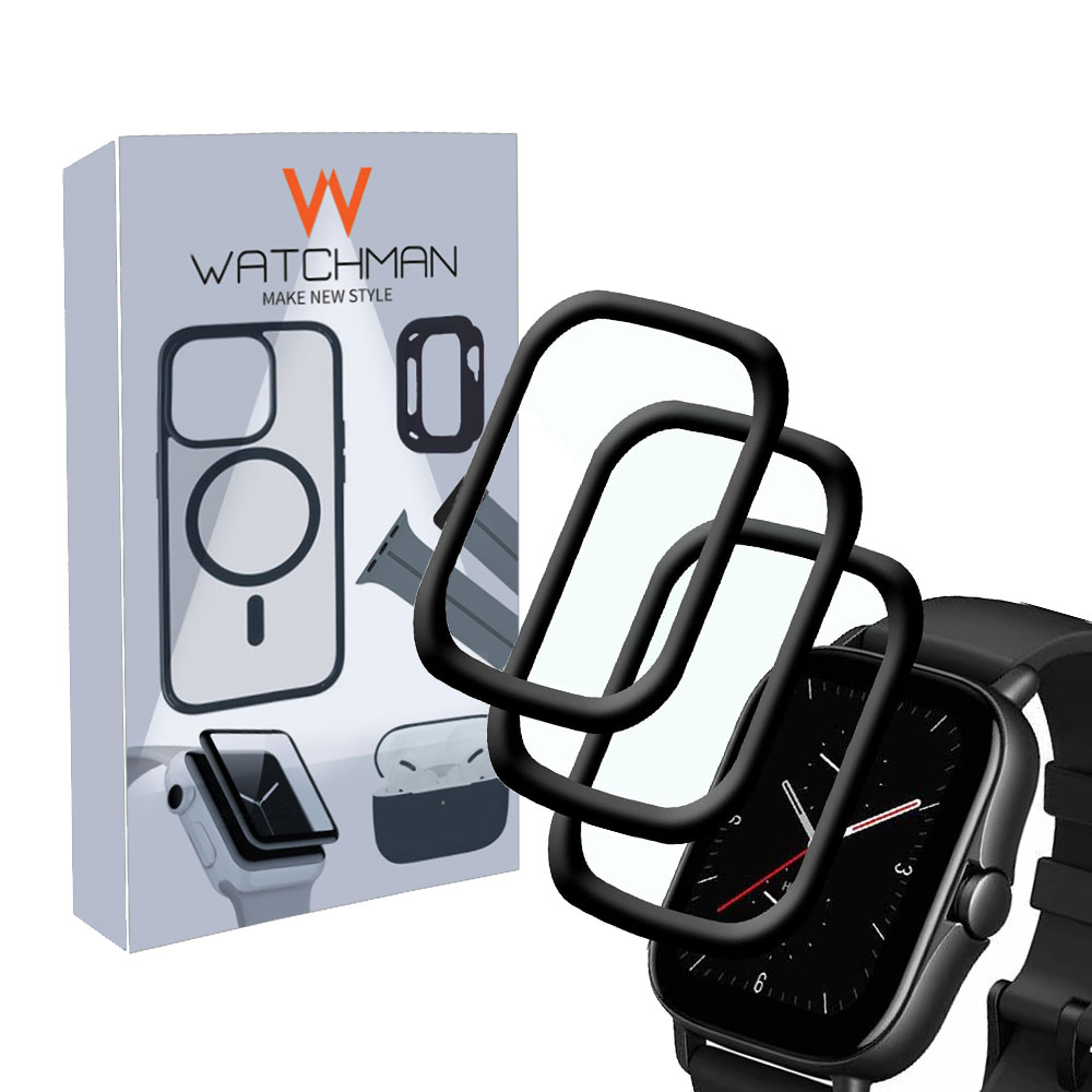 خرید محافظ صفحه نمایش نانو واچ من مدل pmma-WM مناسب برای ساعت هوشمند میبرو T1 بسته سه عددی با کیفیت عالی از Zarvan