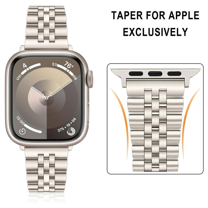 خرید بند واچ من مدل 5Bead Steel مناسب برای اپل واچ Ultra / Ultra2 49 mm با کیفیت عالی از Zarvan