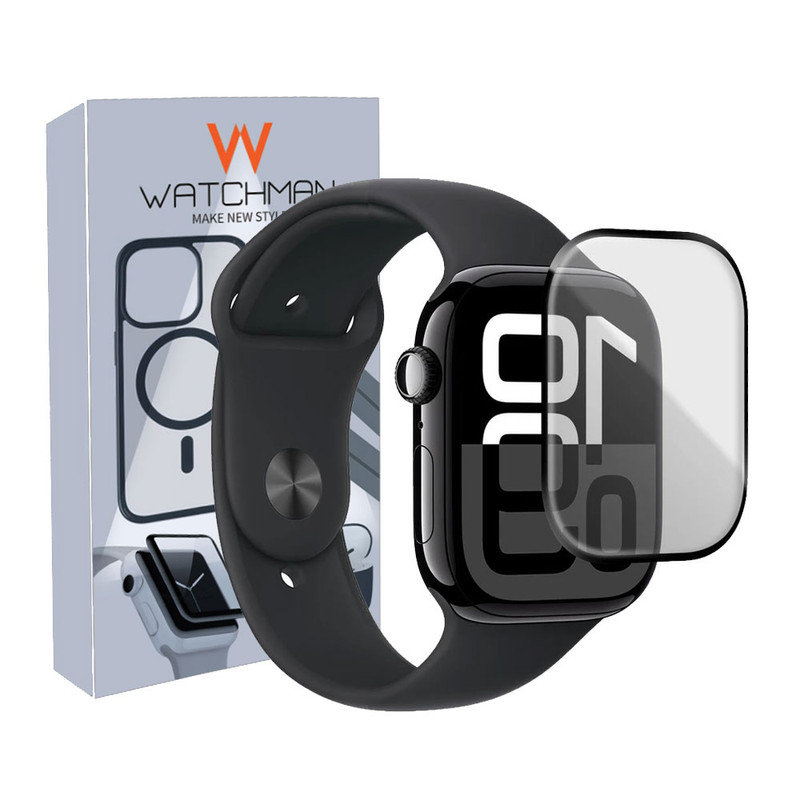 خرید محافظ صفحه نمایش نانو واچ من مدل pmma-WM مناسب برای اپل واچ سری 10 سایز 42 میلی متری با کیفیت عالی از Zarvan