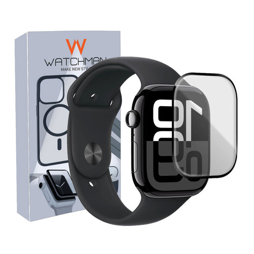 خرید محافظ صفحه نمایش نانو واچ من مدل pmma-WM مناسب برای اپل واچ سری 10 سایز 42 میلی متری با کیفیت عالی از Zarvan