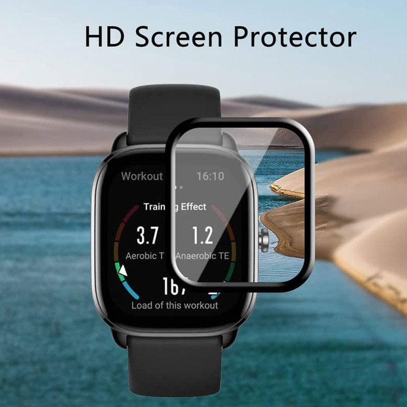 خرید محافظ صفحه نمایش نانو واچ من مدل pmma-WM مناسب برای ساعت هوشمند شیائومی gts 3 بسته دو عددی با کیفیت عالی از Zarvan