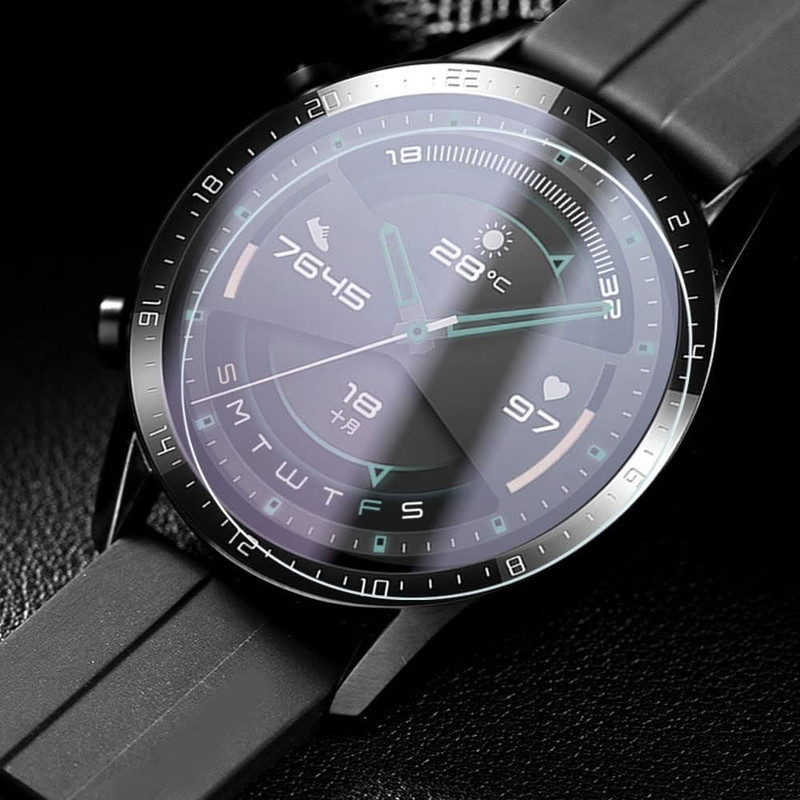 خرید محافظ صفحه نمایش شیشه ای واچ من مدل SH-WM مناسب برای ساعت هوشمند سامسونگ Galaxy Watch Gear S2 بسته سه عددی با کیفیت عالی از Zarvan