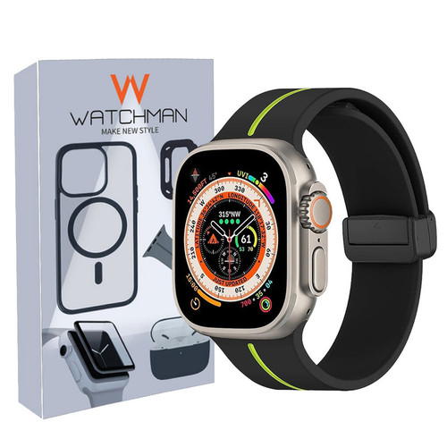 خرید بند واچ من مدل magnetic Line مناسب برای اپل واچ Ultra / Ultra 2 49 mm با کیفیت عالی از Zarvan