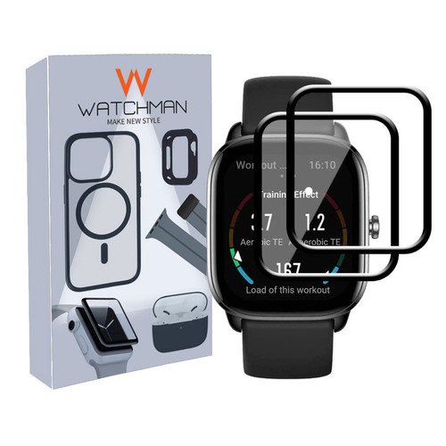 خرید محافظ صفحه نمایش نانو واچ من مدل pmma-WM مناسب برای ساعت هوشمند شیائومی Redmi watch 2 lite بسته دو عددی با کیفیت عالی از Zarvan