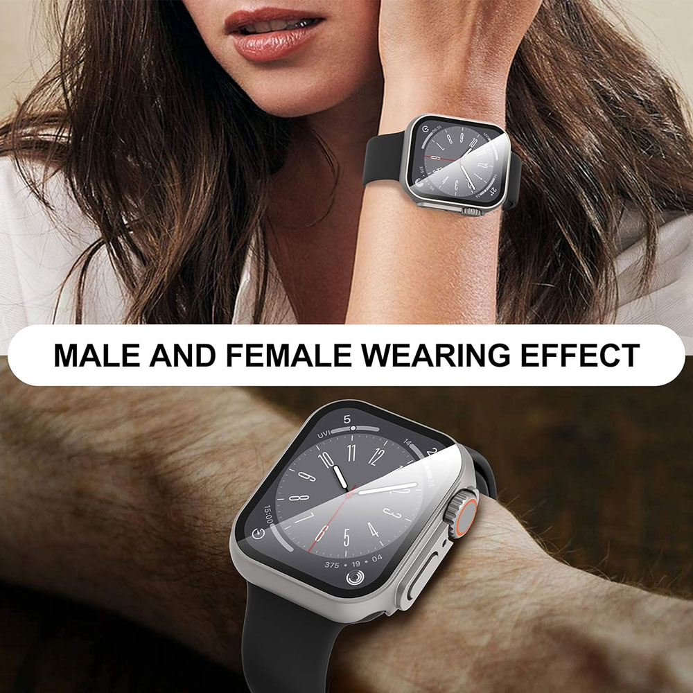 خرید کاور واچ من مدل Ultra Design مناسب برای اپل واچ سری SE/1/2/3/4/5/6/7/8/9/AluminumCase سایز 44 میلی متری با کیفیت عالی از Zarvan