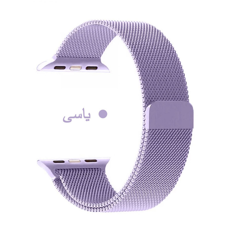 خرید بند واچ من مدل Milanese Magnetic مناسب برای اپل واچ سری 10 سایز 42 میلی متری با کیفیت عالی از Zarvan