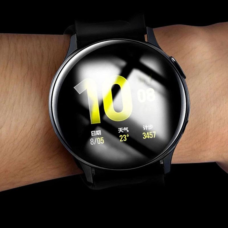 خرید محافظ صفحه نمایش نانو واچ من مدل pmma-WM مناسب برای ساعت هوشمند سامسونگ Galaxy Watch Active2 40mm / Active 40mm با کیفیت عالی از Zarvan