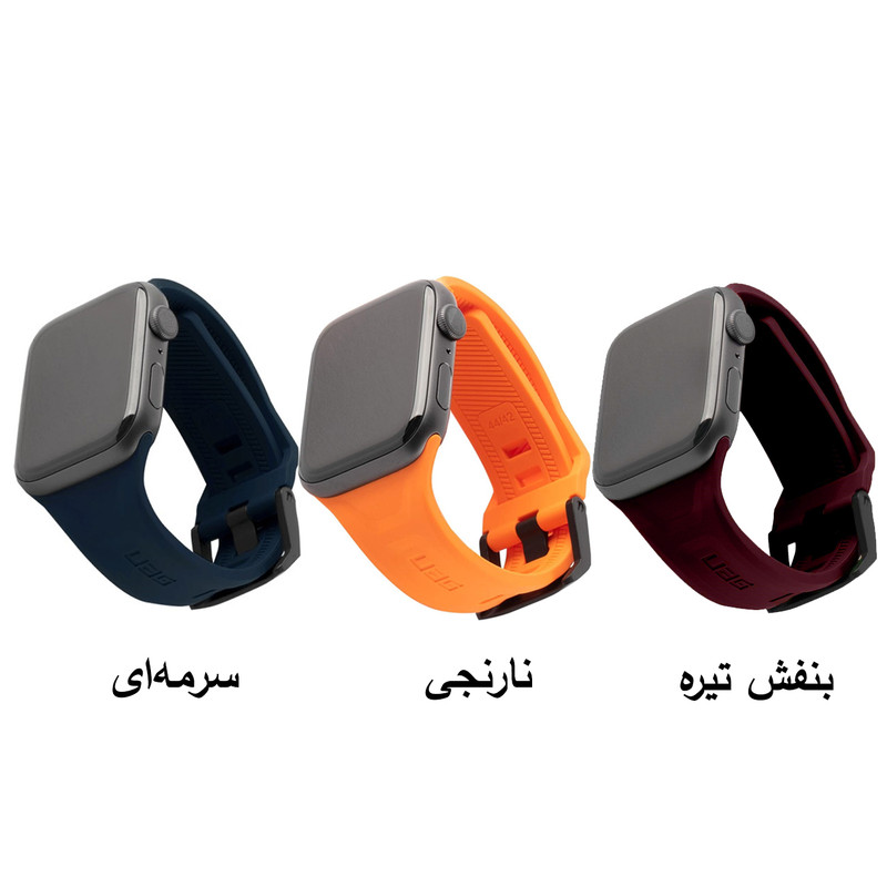 خرید بند یو ای جی مدل Active مناسب برای اپل واچ Series SE 2022 Aluminum Case 44mm / SE 2021 Aluminum Case 44mm / Series 5 44mm / Series 6 44mm / SE 44mm با کیفیت عالی از Zarvan