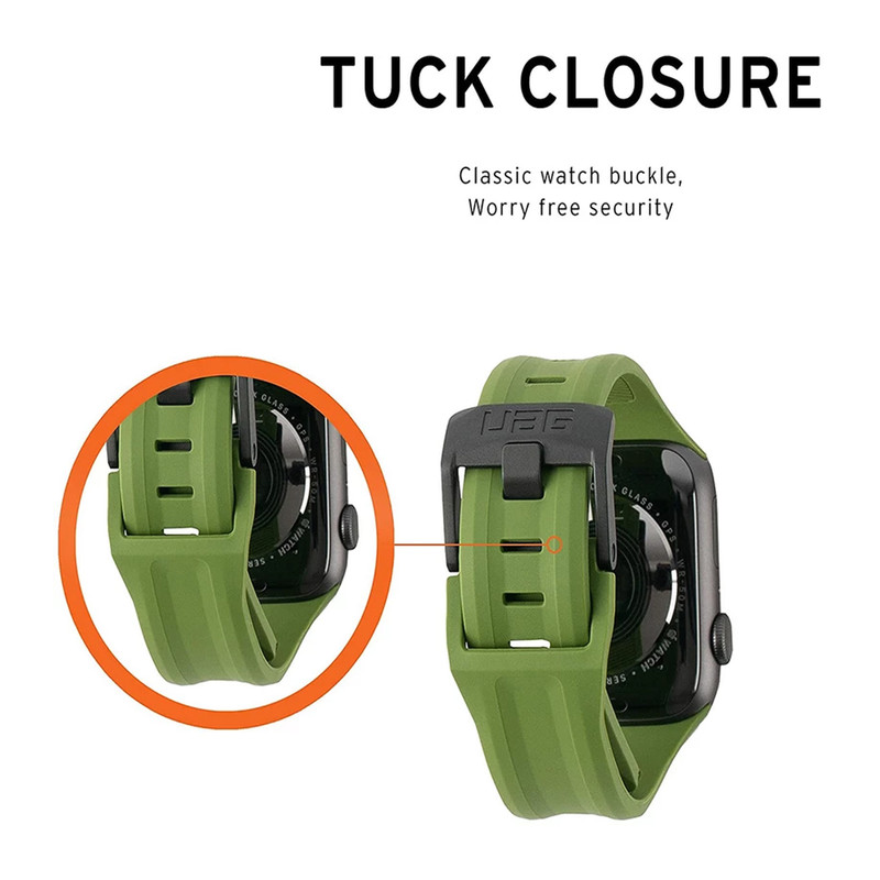 خرید بند یو ای جی مدل Active مناسب برای اپل واچ Series SE 2022 Aluminum Case 44mm / SE 2021 Aluminum Case 44mm / Series 5 44mm / Series 6 44mm / SE 44mm با کیفیت عالی از Zarvan