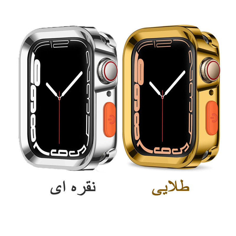 خرید کاور واچ من مدل Sport WM مناسب برای اپل واچ سری SE/1/2/3/4/5/6/7/8/9/2021/2023/AluminumCase سایز 38 میلی متری با کیفیت عالی از Zarvan