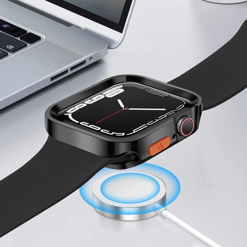 خرید کاور واچ من مدل Sport WM مناسب برای اپل واچ سری SE/1/2/3/4/5/6/7/8/9/2021/2023/AluminumCase سایز 38 میلی متری با کیفیت عالی از Zarvan