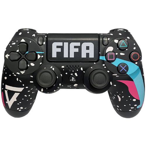 خرید دسته بازی پلی استیشن 4 مدل DualShock4 طرح FIFA Color با کیفیت عالی از Zarvan