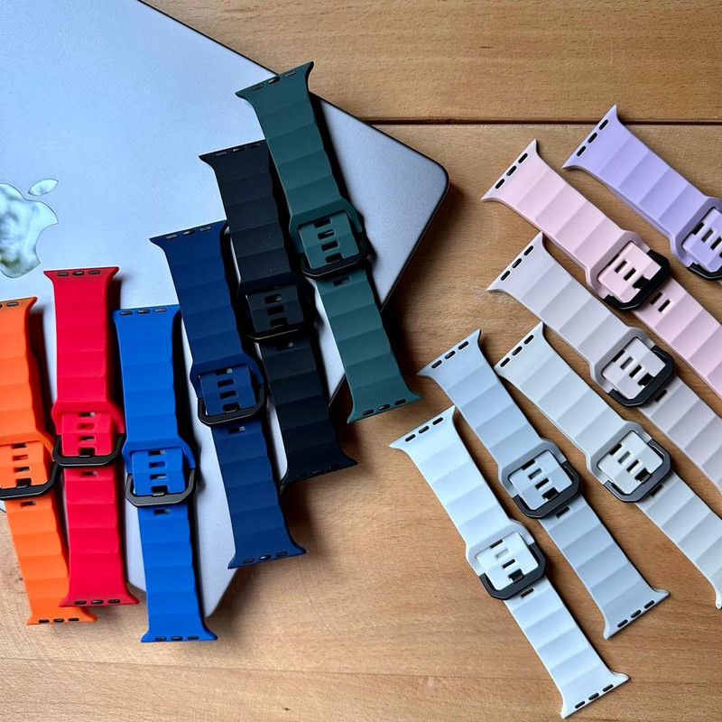 خرید بند واچ من مدل minimal WM مناسب برای اپل واچ سری Se/1/2/3/4/5/6/7/8/9/AluminumCase سایز 42 میلی متری با کیفیت عالی از Zarvan