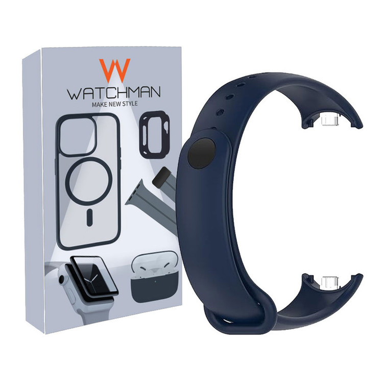 خرید بند واچ من مدل Silicone مناسب برای ساعت هوشمند شیائومی Mi Band 9 با کیفیت عالی از Zarvan