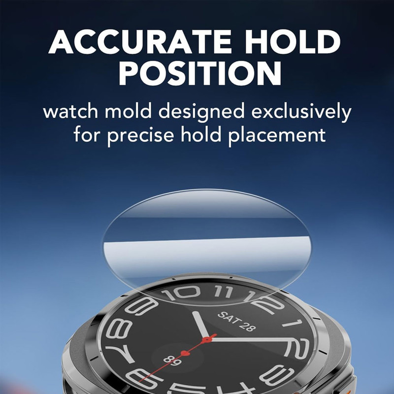 خرید محافظ صفحه نمایش شیشه ای واچ من مدل SH-WM مناسب برای ساعت هوشمند سامسونگ Galaxy Watch 4 Classic 42 mm بسته سه عددی با کیفیت عالی از Zarvan