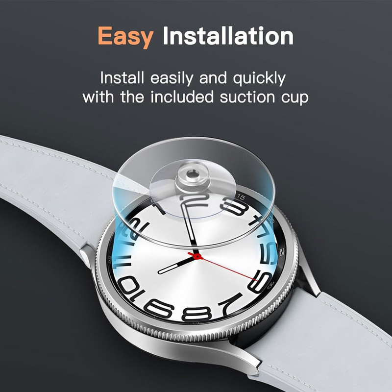 خرید محافظ صفحه نمایش شیشه ای واچ من مدل SH-WM مناسب برای ساعت هوشمند سامسونگ Galaxy Watch 4 Classic 42 mm بسته سه عددی با کیفیت عالی از Zarvan