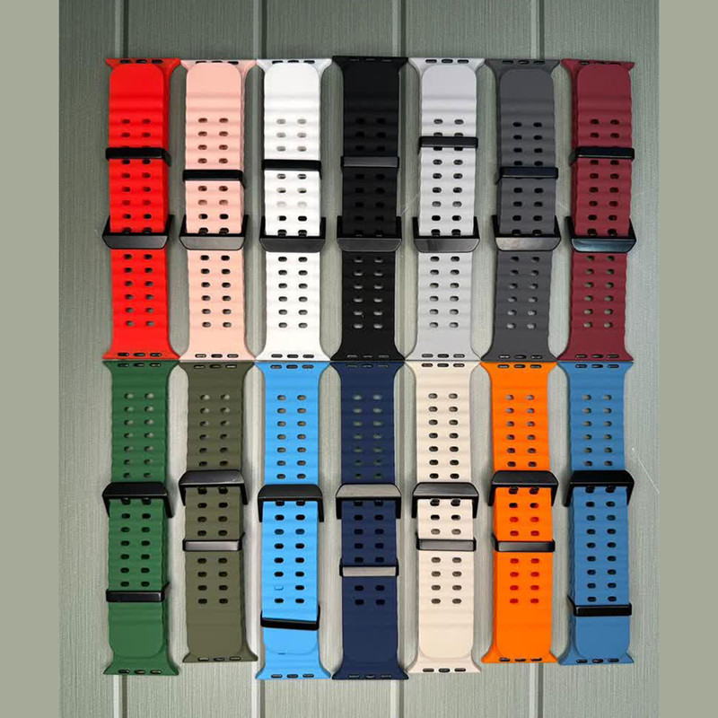 خرید بند واچ من مدل Marine Loop مناسب برای اپل واچ سری 10 سایز 46 میلی متری با کیفیت عالی از Zarvan