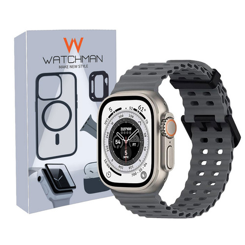 خرید بند واچ من مدل Marine Loop مناسب برای اپل واچ اولترا Ultra / Ultra2 49 mm با کیفیت عالی از Zarvan