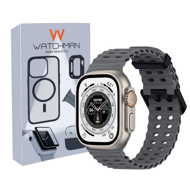 خرید بند واچ من مدل Marine Loop مناسب برای اپل واچ اولترا Ultra / Ultra2 49 mm با کیفیت عالی از Zarvan