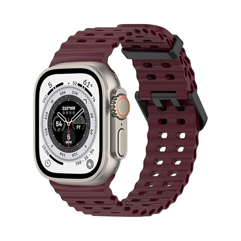 خرید بند واچ من مدل Marine Loop مناسب برای اپل واچ سری 10 سایز 46 میلی متری با کیفیت عالی از Zarvan