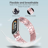 خرید بند واچ من مدل 3Bead مناسب برای ساعت هوشمند شیائومی Mi Band 9 با کیفیت عالی از Zarvan