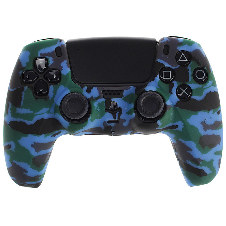 خرید محافظ دسته پلی استیشن 5 مدل Blue Army با کیفیت عالی از Zarvan