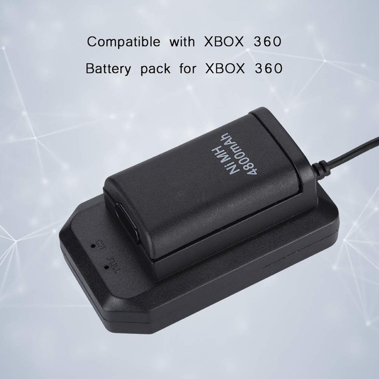 خرید پک 5 کاره باتری و شارژر دسته ایکس باکس Xbox 360