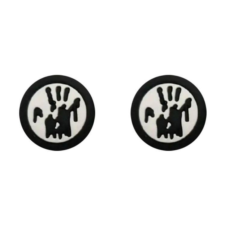 خرید روکش آنالوگ دسته بازی طرح Bloody hand مدل MVC22 بسته دو عددی با کیفیت عالی از Zarvan