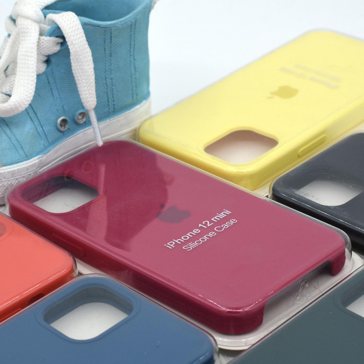کاور مدل سیلیکونی کد Nobel-01 مناسب برای گوشی موبایل اپل iPhone 12 Mini