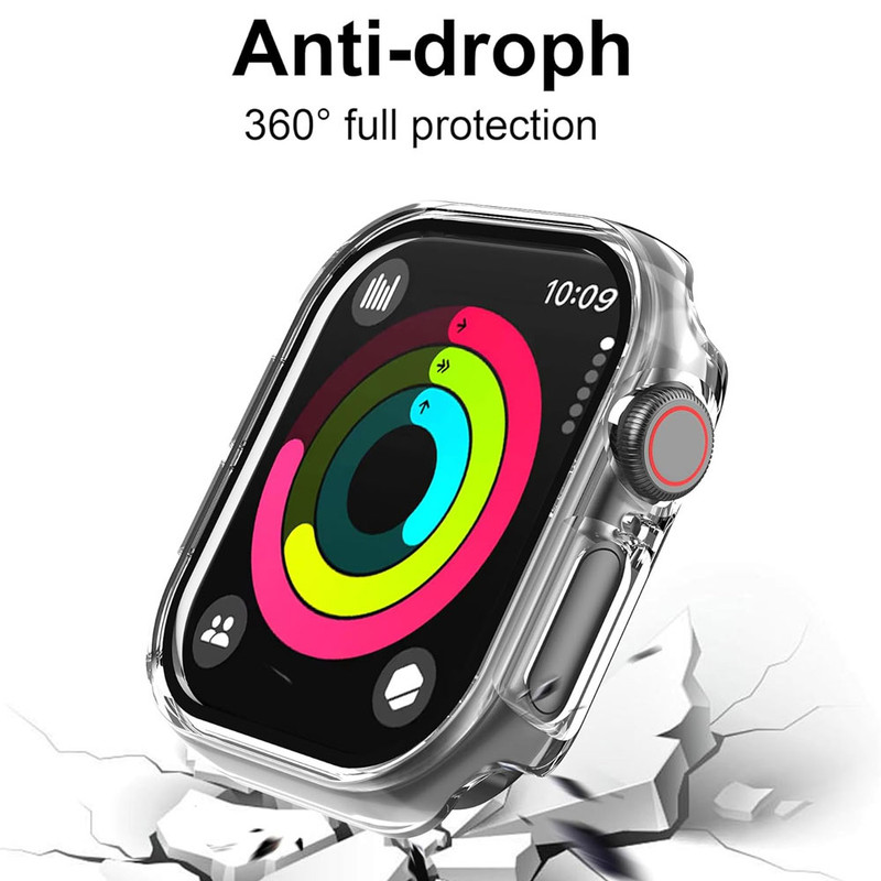 خرید کاور واچ من مدل Pc Bumper مناسب برای اپل واچ سری 10 سایز 42 میلی متری با کیفیت عالی از Zarvan