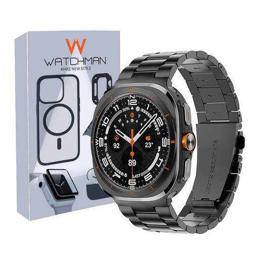 خرید بند واچ من مدل 3Bead Steel مناسب برای ساعت هوشمند سامسونگ واچ 7 اولترا Galaxy Watch 7 Ultra 47 mm با کیفیت عالی از Zarvan